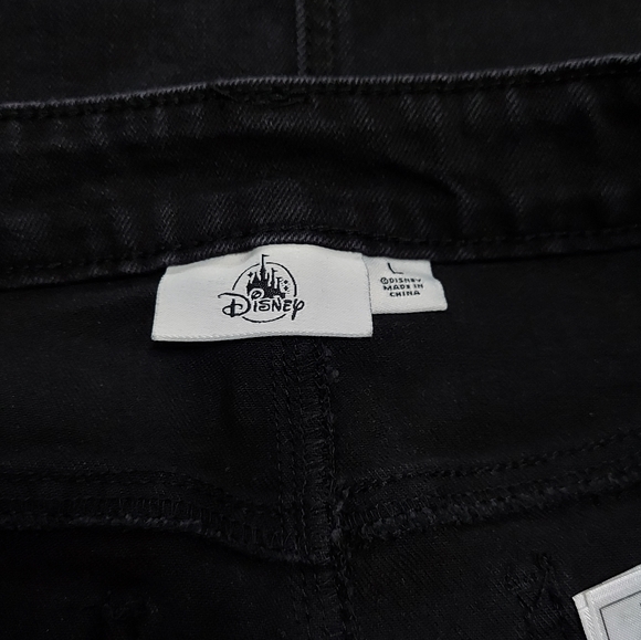 Juniors Button-front Minnie Mouse Denim Mini Skirt, Large (Juniors 14-16) Y2K - Picture 5 of 5